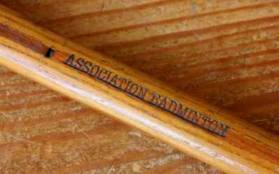 Antique Association Badminton Racket