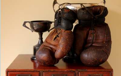 Antique Boxing Gloves
