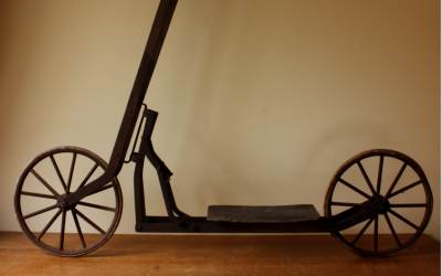 Antique Folding Scooter