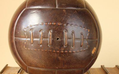 Ceramic Football Ornament