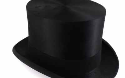 Large Black Top Hat