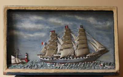 Nantes Sailing Ship Diorama