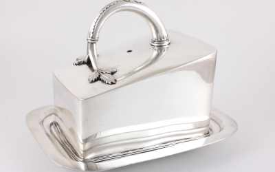 Silver Plated Cheese Dish Cover