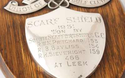 Staffordshire Golf Trophy Shield