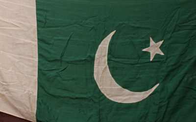 Vintage Pakistan Flag