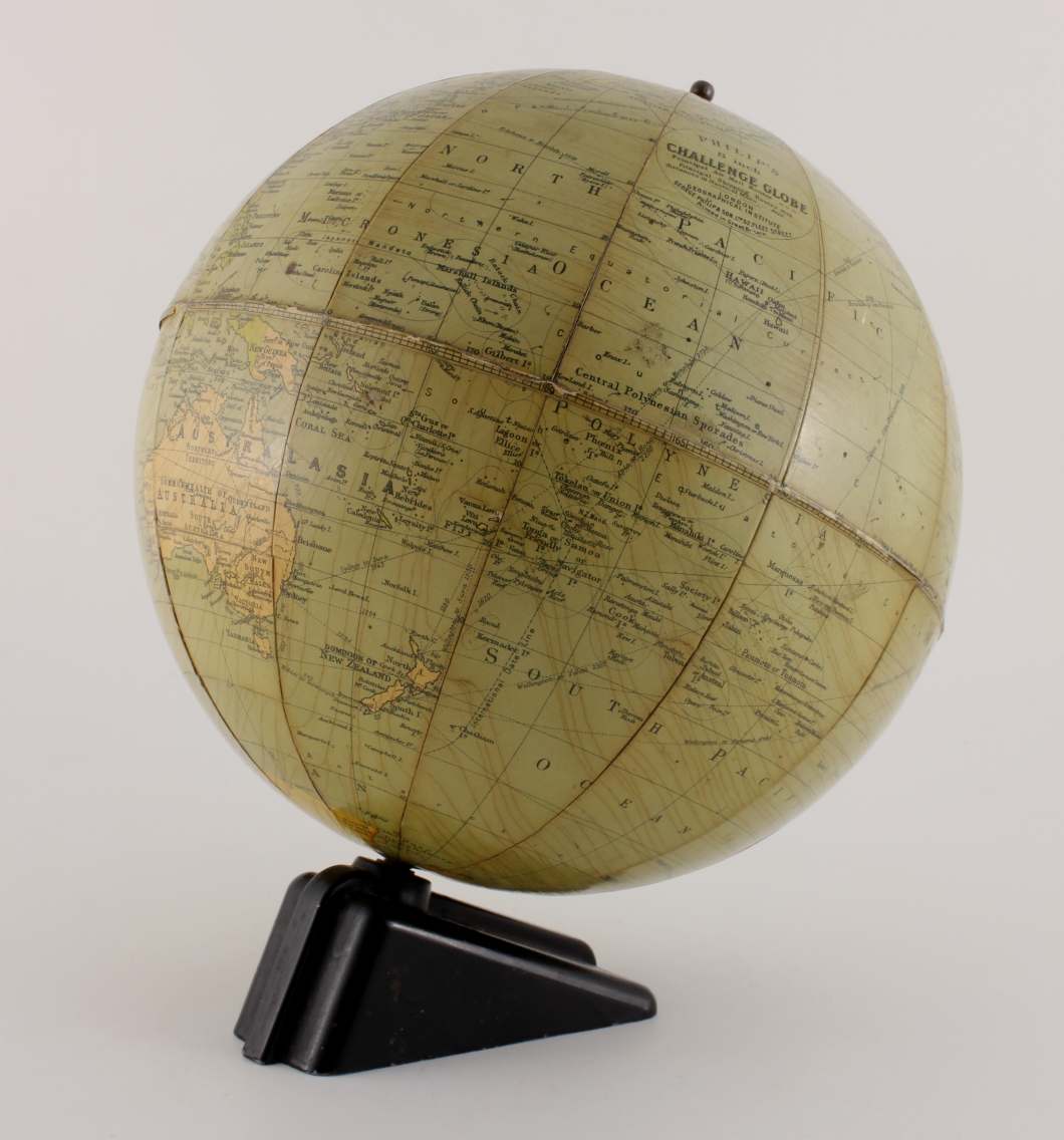 Art Deco 8 Inch Philips Challenge Globe. 1930's Decorative, Office, Home.