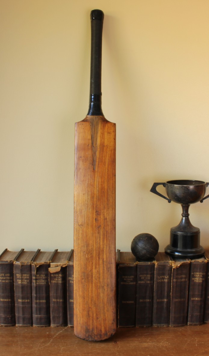 Vintage Quaife Lilley Cricket Bat Sport Shop Bar Display 