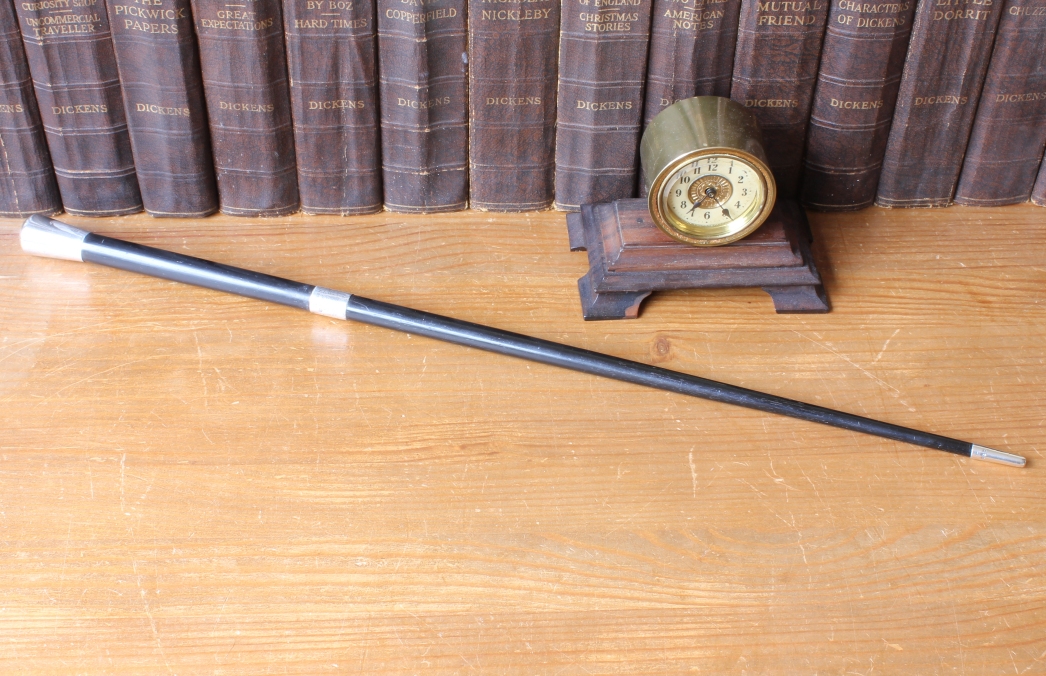 Antique Silver and Ebony Conductor Baton Richmond Rd Baptist Church