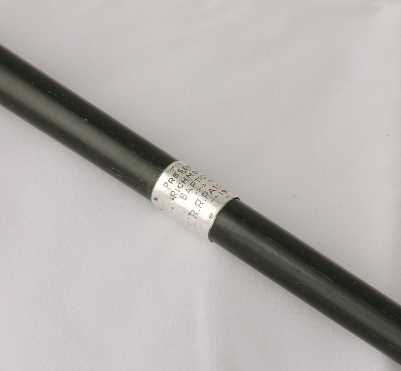 Antique Silver and Ebony Conductor Baton Richmond Rd Baptist Church