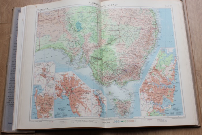 The Times Atlas of the World. MidCentury Edition by John Bartholomew