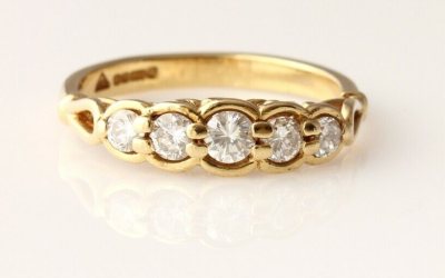 0.50ct Five Diamond Ring