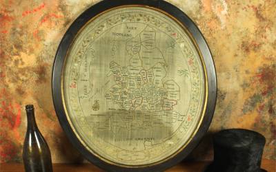 1796 England Map Sampler