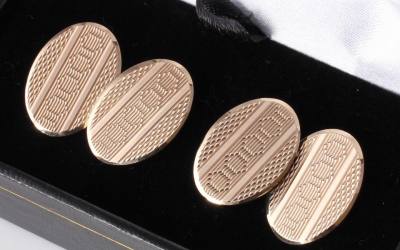 1959 Gold Cufflinks