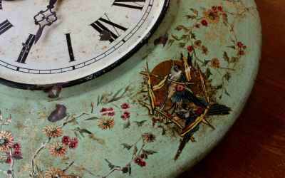 Antique Aesthetic Wall Clock