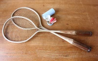 Antique Badminton Rackets