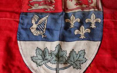 Antique Canadian Flag