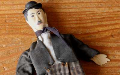 Antique Charlie Chaplin Toy