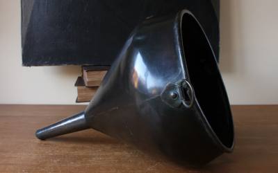 Antique Copper Funnel