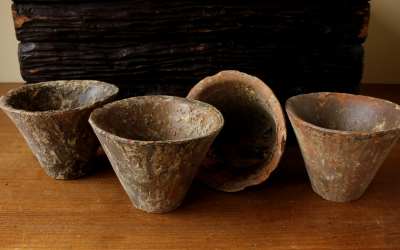 Antique French Sap Pots