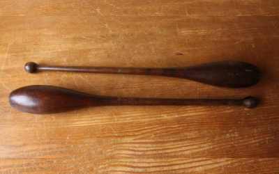 Antique Indian Clubs