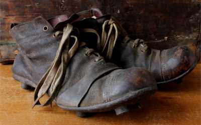Antique Studded Football Boots