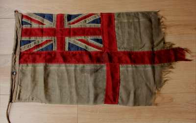 Antique White Ensign Flag