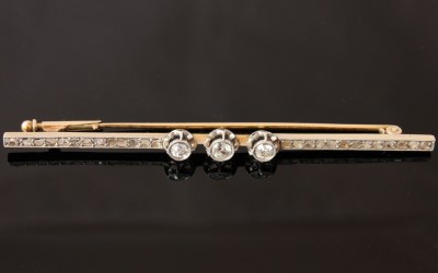 Art Deco Diamond Brooch