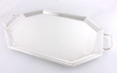 Art Deco Plated Tray