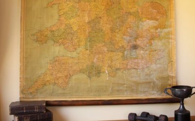 Bartholomew Wall Map
