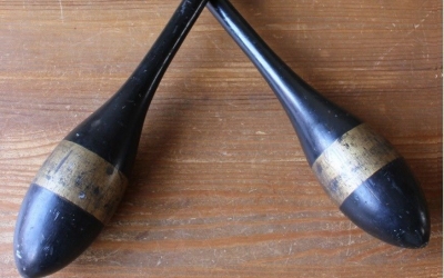 Black Gold Indian Clubs