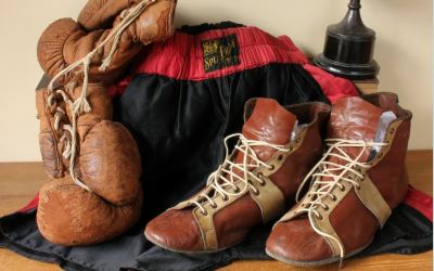 Boxing Boots Shorts Gloves