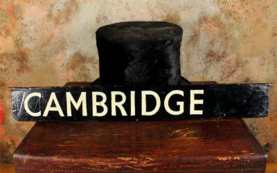 Cambridge Station Sign