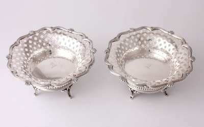 Carrington Silver Bon Bon Dishes