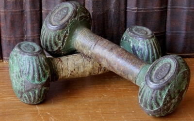 Cast Iron Dumbbells