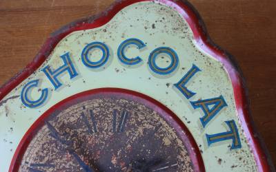 Chocolat Revillon Clock