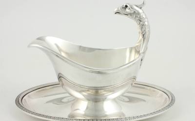 Christofle Eagle Gravy Boat