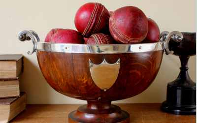 Cricket Ball Trophy Bowl