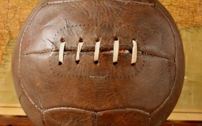 Dark Brown Football