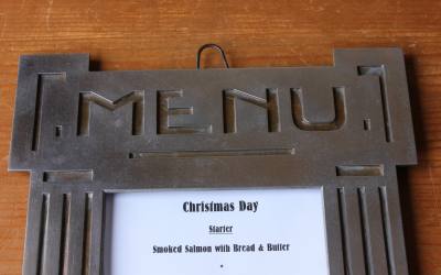 Deco Menu Holder