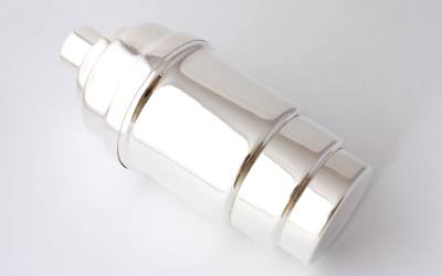 Deco Plated Cocktail Shaker