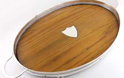 Extra Large Antique Tray