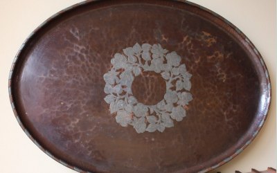 Extra Large Hugh Wallis Copper Tray