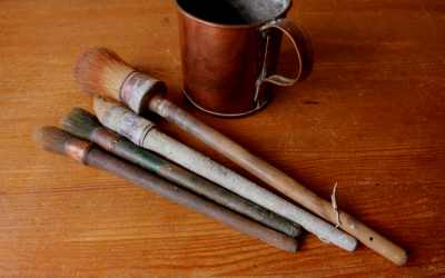 Four French Paint Brushes