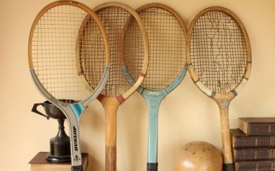 Four Tennis Rackets