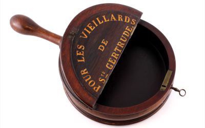 French Antique Elders Collection Box