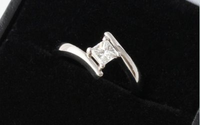 GIA VVS1 Platinum Ring