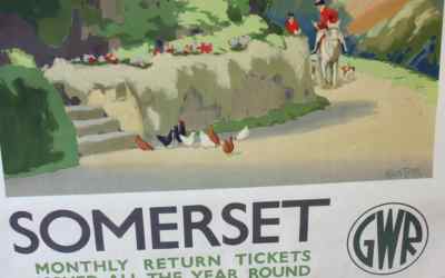 GWR Travel Poster Somerset