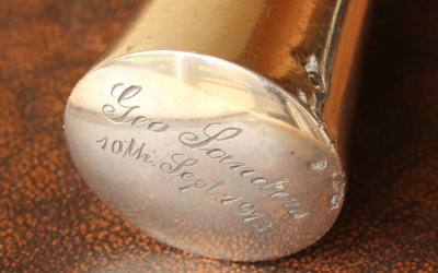 German Silver Topped Cane