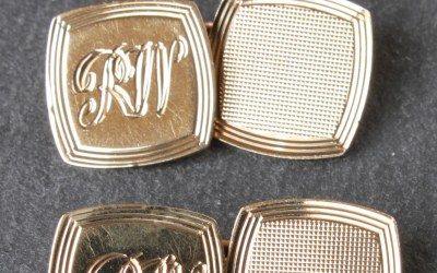 1960's R W Cufflinks