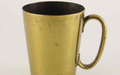 Half Pint Brass Mug